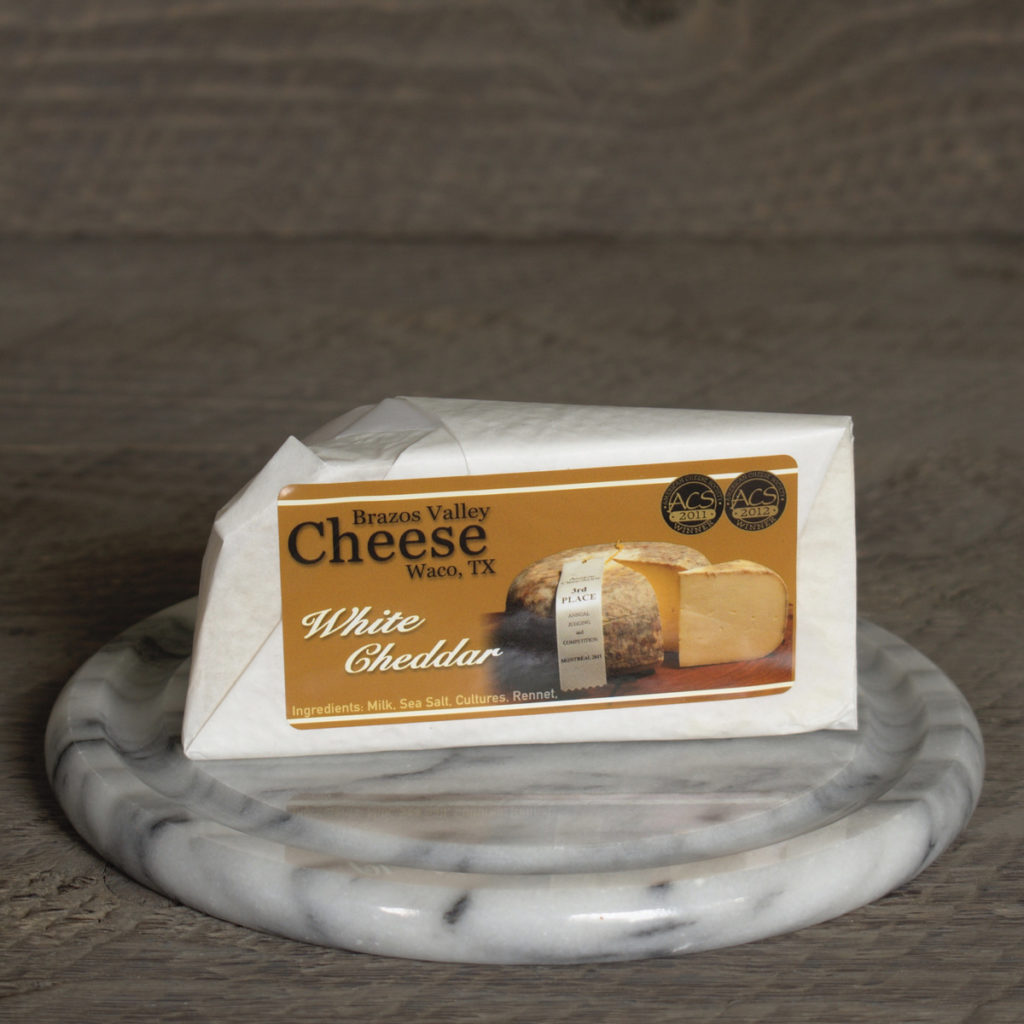 White Cheddar - Brazos Valley Cheese